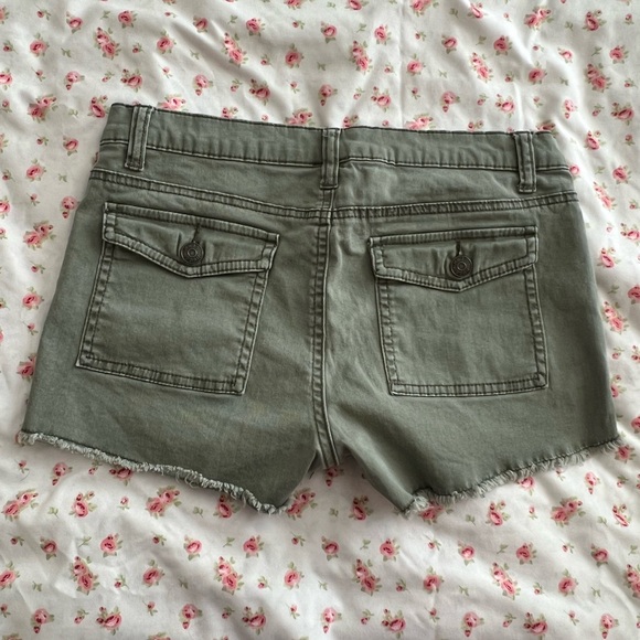 vintage mudd green cargo shorts - Picture 4 of 4